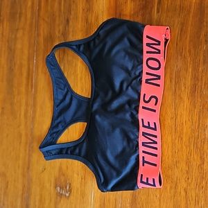 Black Forever 21 Workout sports Bra Small